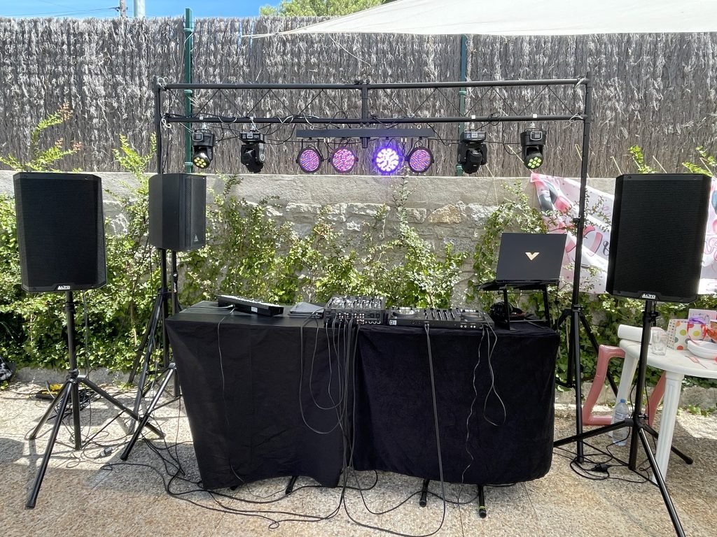 Dj en fiesta de cumpleaños.